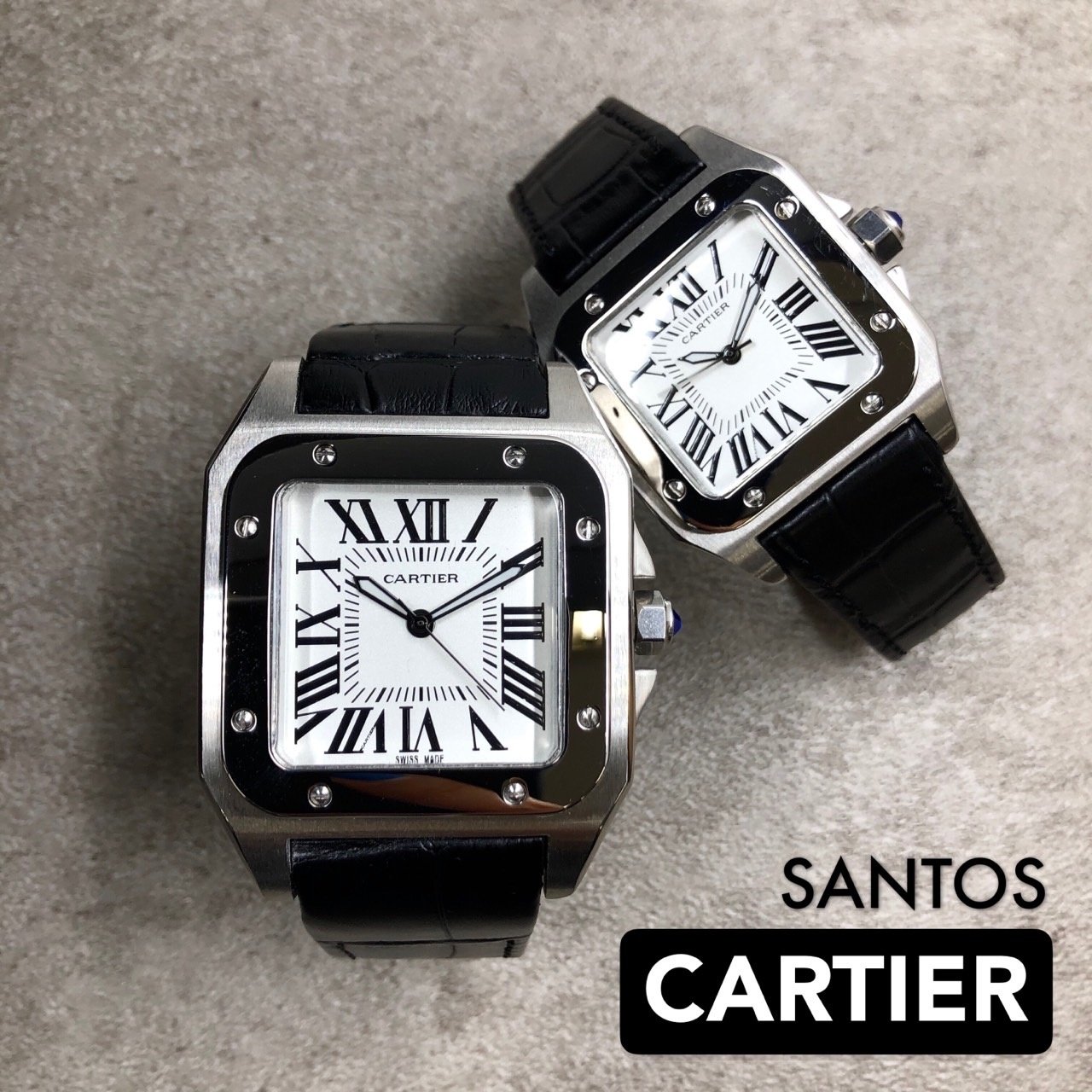 까르띠에-산토스-시계-명품 레플리카 미러 SA급